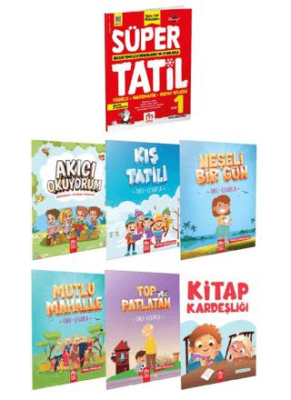 1. Sınıf Yarıyıl Tatil Seti 7 Kitap - 1