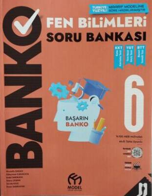 6. Sınıf Banko Fen Bilimleri Soru Bankası - 1