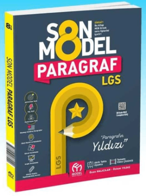 Model Eğitim Yayıncılık 8. Sınıf Son Model Paragraf - 1