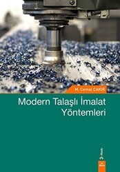 Modern Talaşlı İmalat Yöntemleri - Dora Basım Yayın