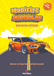 Modifiye Arabalar Boyama Kitabı - Yeti Kitap