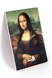Mona Lisa Da Vinci 1503-06 - Vintage Serisi 4 - Retronote