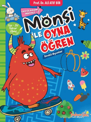 Monsi ile Oyna Öğren Renkli Oyunlar - 1