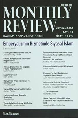 Monthly Review Bağımsız Sosyalist Dergi Sayı: 18 - Haziran 2008 - 1