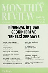 Monthly Review Bağımsız Sosyalist Dergi Sayı: 26 - Mart 2011 - Monthly Review Dergisi