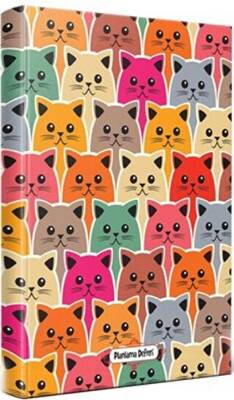 Mor Kelebek Renkli Yüzler Planlama Defteri - 1