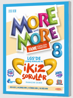 More and More Fame English Practice 8 LGS`de Çıkmış Sorular ve İkiz Sorular - 1