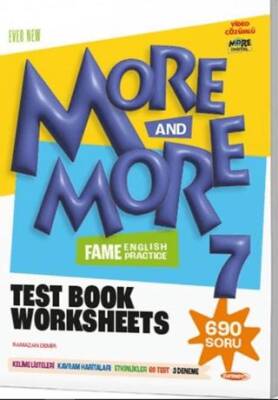 Kurmay Yayınları More More English 7 Fenomen Test Book Worksheets - 1