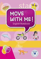 Move with Me! English Notebook - Nüans Publishing