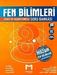 Mozaik Yayınları Mozaik 8. Sınıf Fen Bilimleri Soru Bankası - Mozaik Yayınları