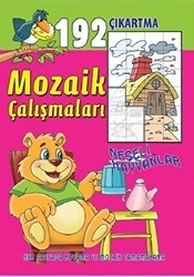 Mozaik Çalışmaları 192 Çıkartma - Neşeli Hayvanlar - Revzen Kitap