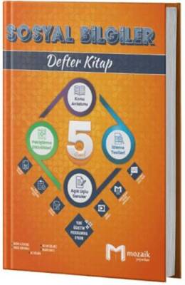 Mozaik Yayınları 5. Sınıf Sosyal Bilgiler Defter Kitap - 1