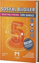 Mozaik Yayınları 5. Sınıf Sosyal Bilgiler Soru Bankası - Mozaik Yayınları