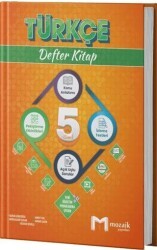 Mozaik Yayınları 5. Sınıf Türkçe Defter Kitap - Mozaik Yayınları