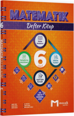 Mozaik Yayınları 6. Sınıf Matematik Defter Kitap - 1