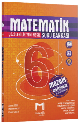 Mozaik Yayınları 6. Sınıf Matematik Soru Bankası - 1
