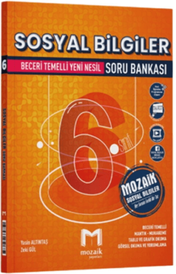 Mozaik Yayınları 6. Sınıf Sosyal Bilgiler Soru Bankası - 1