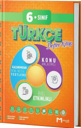 Mozaik Yayınları 6. Sınıf Türkçe Defter Kitap - 1