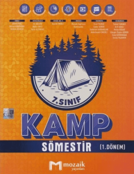 Mozaik Yayınları 7. Sınıf 1. Dönem Sömestr Kamp Kitabı - Mozaik Yayınları