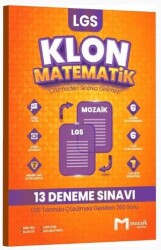 Mozaik Yayınları 8. Sınıf LGS Matematik Klon 13 Deneme - Mozaik Yayınları