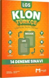 Mozaik Yayınları 8. Sınıf LGS Türkçe Klon 14 Deneme - 1
