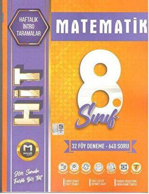 Mozaik Yayınları 8. Sınıf Matematik Hit 32 lı Deneme - 1