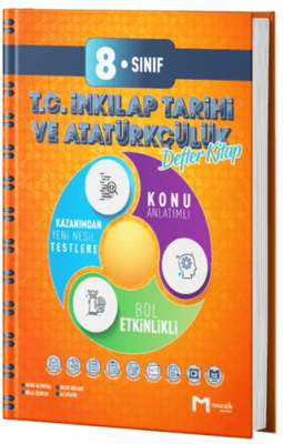 8. Sınıf T.C. İnkılap Tarihi ve Atatürkçülük Defter Kitap - 1