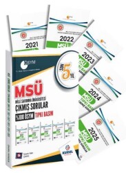 MSÜ Son 5 Yıl Tıpkı Basım Çıkmış Sorular - Kurul Yayıncılık
