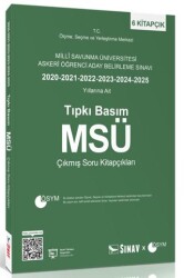 MSÜ Tıpkı Basım Son 6 Yıl Çıkmış Soru Kitapçıkları - Sınav Yayınları