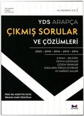 Muarrib YDS Arapça Çıkmış Sorular ve Çözümleri Alanında İlk - 1