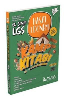 Muba Yayınları 8. Sınıf LGS Hasat Kamp Kitabı Soru Bankası ve Deneme Sınavı 1. Dönem - 1