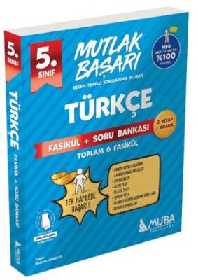 Muba Yayınları MB 5. Sınıf Türkçe Fasiküller+Soru Bankası - 1