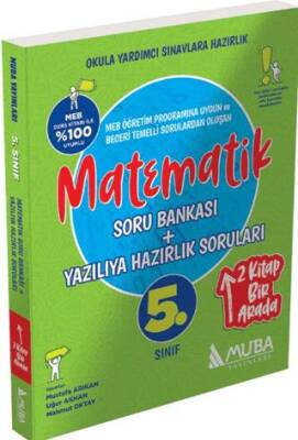5. Sınıf Matematik Soru Bankası + Yazılıya Hazırlık Soruları 2`Si 1 Arada - 1
