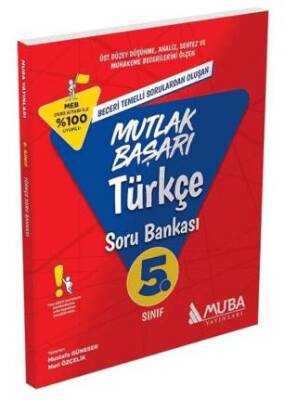 Muba Yayınları 5. Sınıf Türkçe Soru Bankası - 1