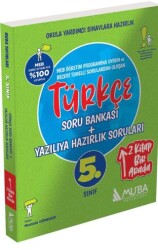 5. Sınıf Türkçe Soru Bankası + Yazılıya Hazırlık Soruları 2`Si 1 Arada - Muba Yayınları