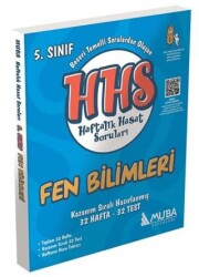 Muba Yayınları 5.Sınıf Fen Bilimleri Haftalık Hasat Soruları HHS - 1