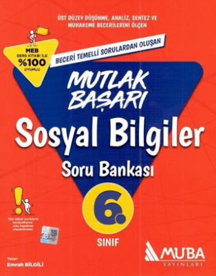 Muba Yayınları 6. Sınıf Mutlak Başarı Sosyal Bilgiler Soru Bankası - 1