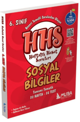 6. Sınıf Sosyal Bilgiler Haftalık Hasat Soruları HHS - Muba Yayınları