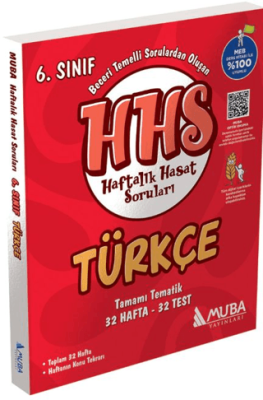 6. Sınıf Türkçe Haftalık Hasat Soruları HHS - 1