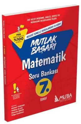 Muba Yayınları 7. Sınıf Matematik Soru Bankası - 1