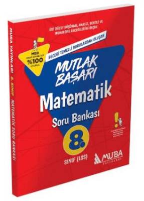 Muba Yayınları 8. Sınıf Mutlak Başarı Matematik Soru Bankası - 1