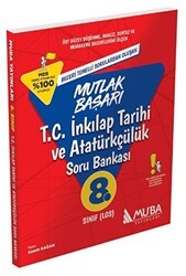 Muba Yayınları Mutlak Başarı LGS T.C. İnkılap Tarihi ve Atatürkçülük Soru Bankası - Muba Yayınları