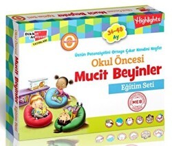 Mucit Beyinler Eğitim Seti 36-48 Ay - Dikkat Atölyesi Yayınları