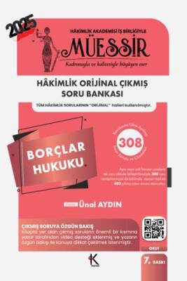Müessir Borçlar Hukuku Soru Bankası - 1