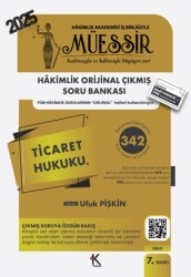 Müessir İdari Hakimlik Ticaret Hukuku Soru Bankası - Kuram Kitap