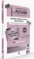 Müessir İdari Hakimlik ve İdari yargı Ön Sınavı için Ceza Muhakemesi Hukuku - Kuram Kitap