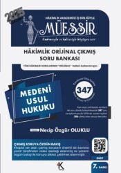 Müessir Medeni Usul Hukuku Soru Bankası - Kuram Kitap