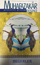 Muhafazakar Düşünce Dergisi Sayı: 36 Nisan-Mayıs-Haziran 2013 - Kadim Yayınları