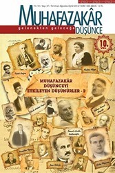 Muhafazakar Düşünce Dergisi Sayı 37 - 2013 - Kadim Yayınları