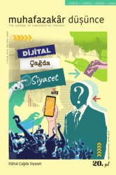 Muhafazakar Düşünce Dergisi Sayı : 67 Temmuz - Aralık 2024 - Kadim Yayınları